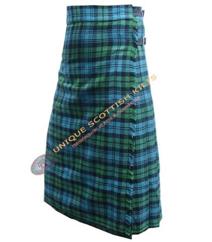 campbell ancient tartan maxi skirt for women