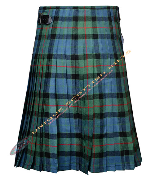 gunn tartan 8 yard kilt