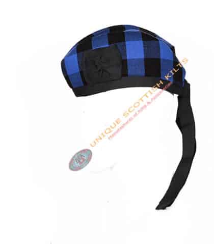 buchanan tartan glengarry scottish bonnet hat
