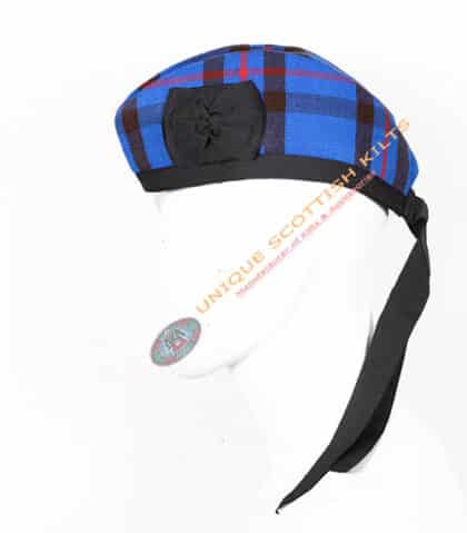 dress gordon tartan glengarry scottish bonnet hat