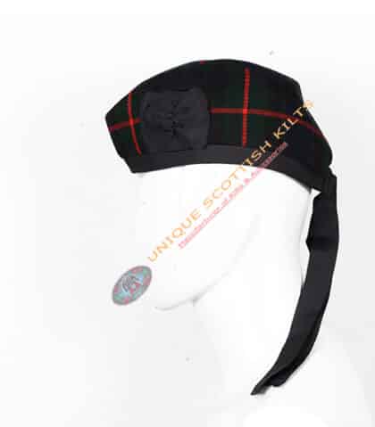 gun ancient tartan glengarry scottish bonnet hat