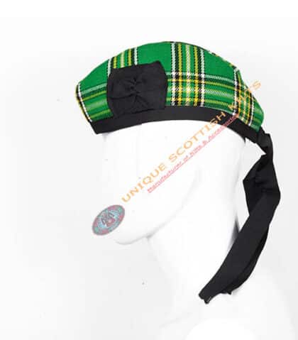 hunting stewart tartan glengarry scottish bonnet hat (copy)
