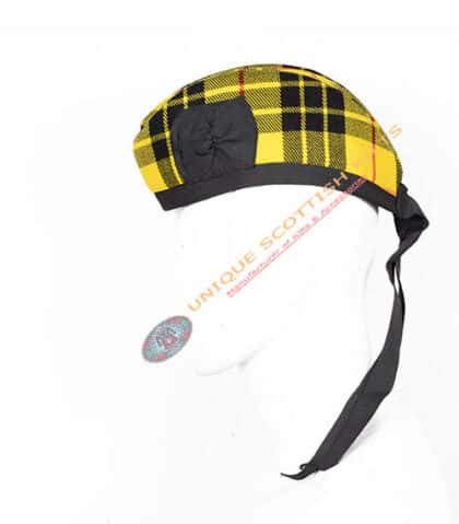 mackenzie weathered tartan glengarry scottish bonnet hat (copy)
