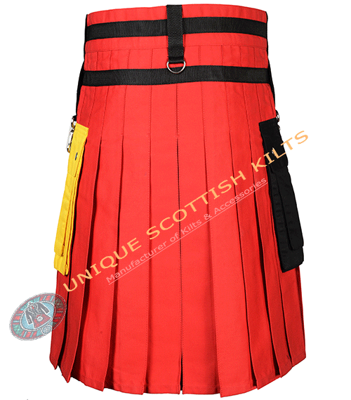 Germany Flag Cotton Utility Kilt - Image 2