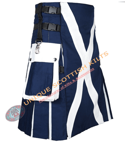 Scotland Flag Cotton Utility Kilt