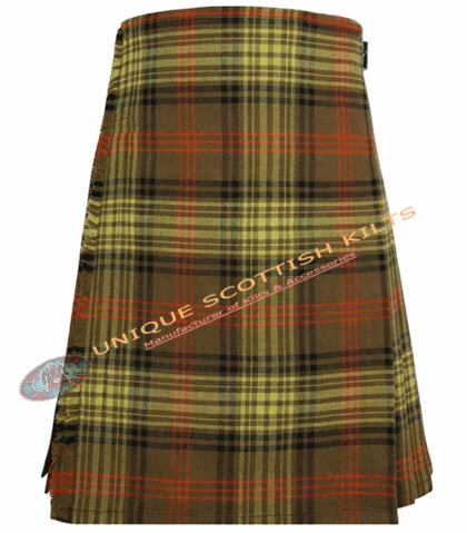 Ross Hunting Weathered Tartan 8 Yard Kilt