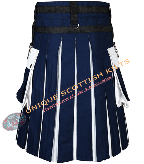 Scotland Flag Cotton Utility Kilt - Image 3