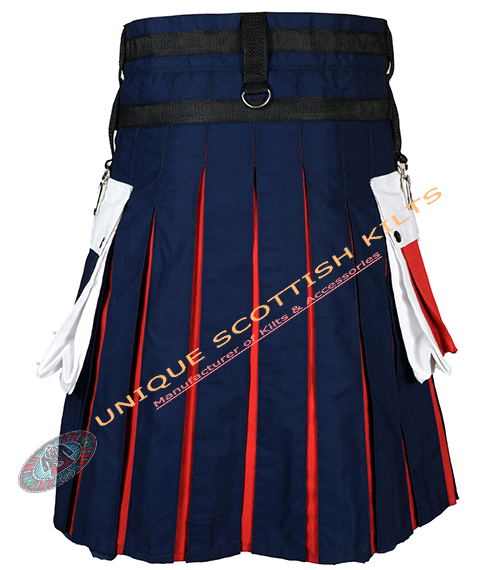 UK Flag Cotton Utility Kilt - Image 3
