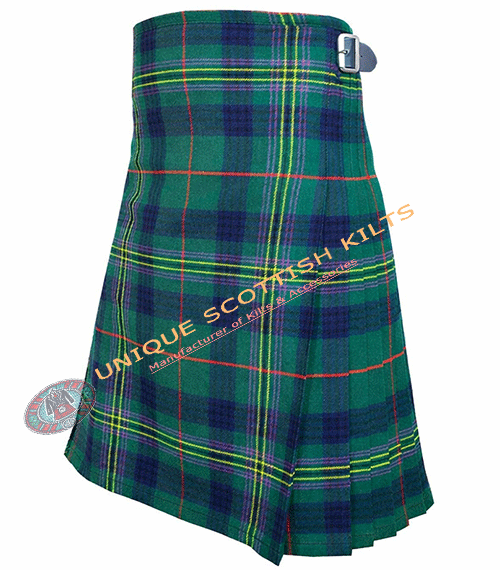 Kennedy Modern Tartan 8 Yard Kilt - Image 2