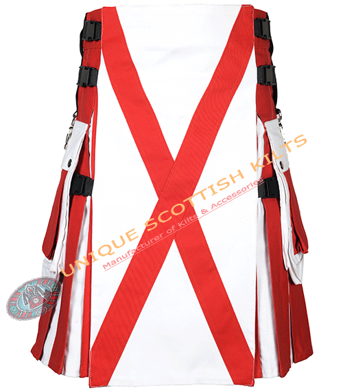 Northern Ireland Flag Cotton Utility Kilt - Image 2