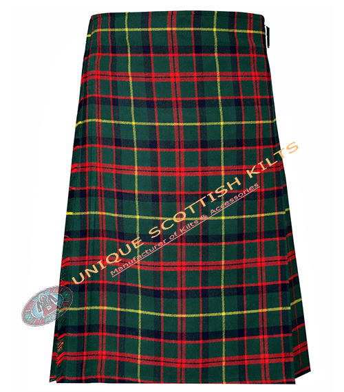 Clan Macintosh Hunting Modern Tartan 8 Yard Kilt