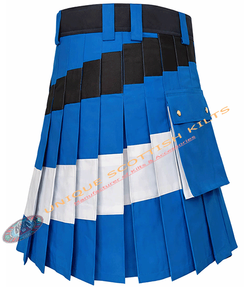 Puppy Pride Flag Cotton Utility Kilt - Image 3