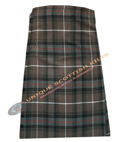 Macdonald of Isle Hunting Weathered Tartan 8 Yard Kilt