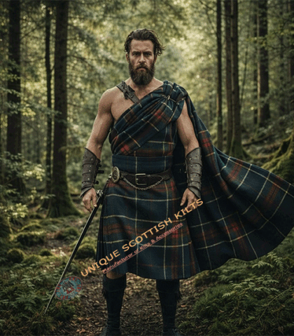 Great Kilt Authentic Highland Wrap - Scottish Clan Outfits