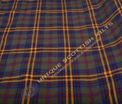 Limerick Irish County Tartan Fabric - Running Yards - 16 Oz Weight, 54 inches Width