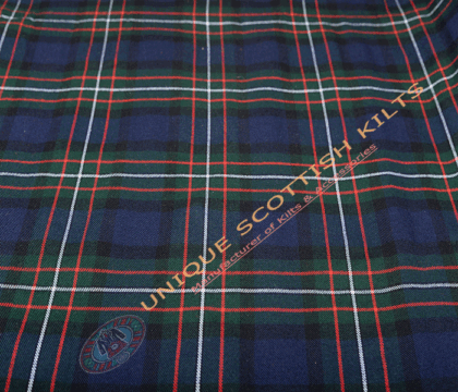 Ferguson Modern Tartan Fabric - Running Yards - 16 Oz Weight, 54 inches Width