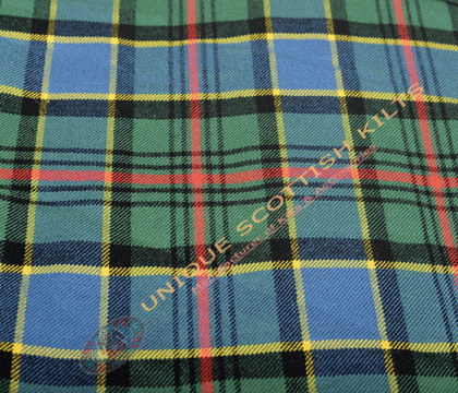 Ogilvie Hunting Ancient tartan Fabric - Running Yards - 16 Oz Weight, 54 inches Width
