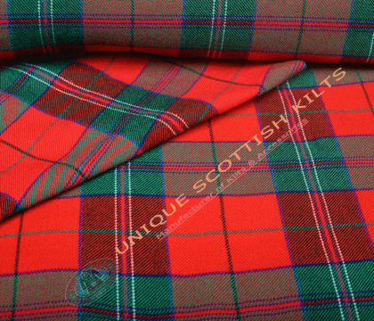 Thomas of wales Tartan Fabric - Running Yards - 16 Oz Weight, 54 inches Width