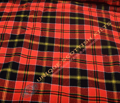 MacAlister of Skye tartan Fabric - Running Yards - 16 Oz Weight, 54 inches Width