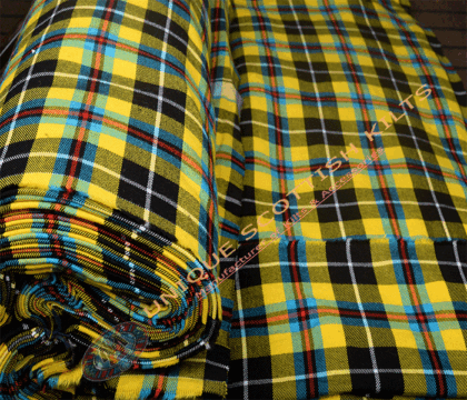 Cornish National Tartan Fabric - Running Yards - 16 Oz Weight, 54 inches Width