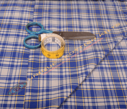 Yorkshire National Tartan Fabric - Running Yards - 16 Oz Weight, 54 inches Width