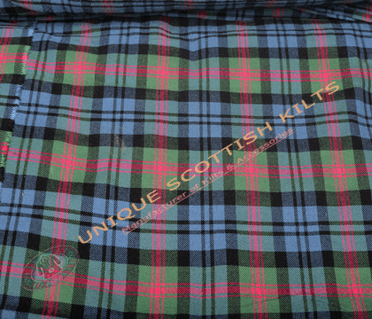 Baird Ancient Tartan Fabric - Running Yards - 16 Oz Weight, 54 inches Width