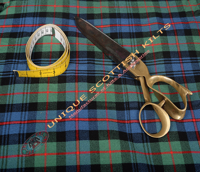 Murray Of Athol Ancient Tartan Fabric - Running Yards - 16 Oz Weight, 54 inches Width