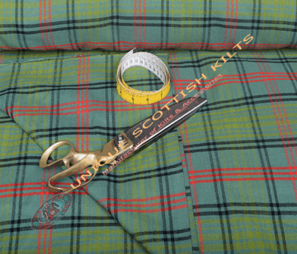 Ross Hunting Ancient Tartan Fabric - Running Yards - 16 Oz Weight, 54 inches Width
