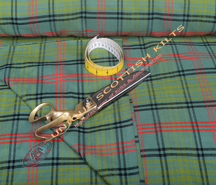 Ross Hunting Ancient Tartan Fabric - Running Yards - 16 Oz Weight, 54 inches Width