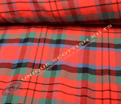 MacDuff Ancient Tartan Fabric - Running Yards - 16 Oz Weight, 54 inches Width