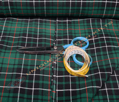 Macaulay Hunting Modern Tartan Fabric - Running Yards - 16 Oz Weight, 54 inches Width