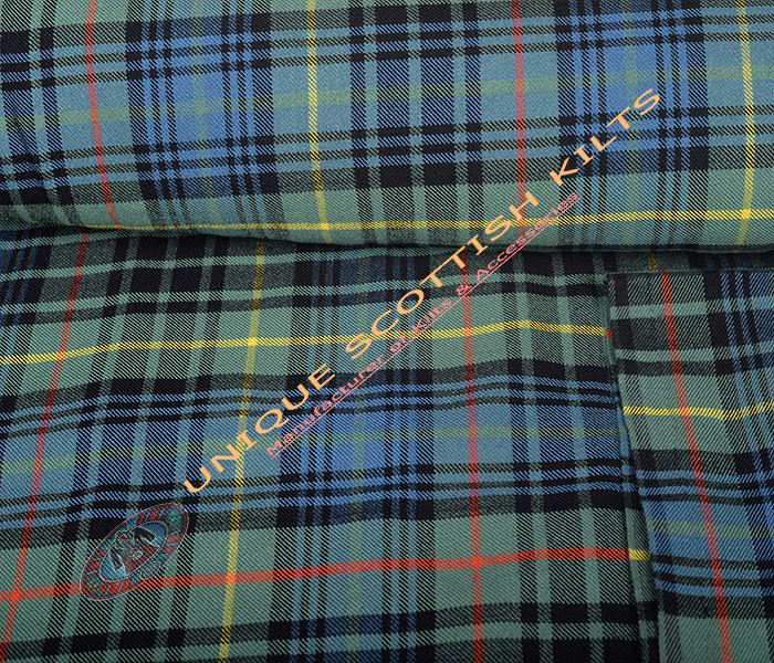 Hunting Stewart Ancient Tartan Fabric - Running Yards - 16 Oz Weight, 54 inches Width - Image 2