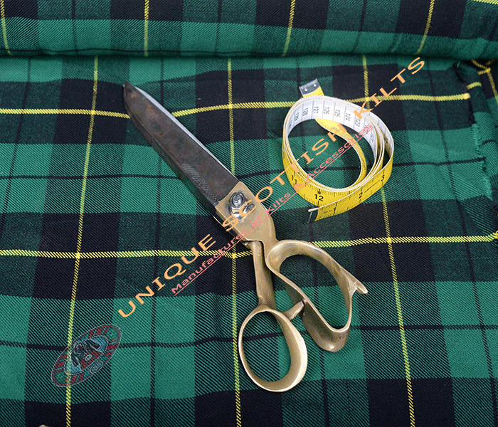 Hunting Wallace Tartan Fabric - Running Yards - 16 Oz Weight, 54 inches Width - Image 3
