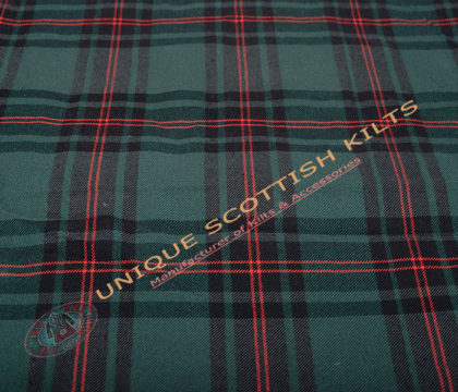 Duke Of Fife Tartan Fabric - Running Yards - 16 Oz Weight, 54 inches Width