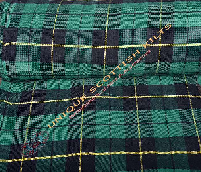 Hunting Wallace Tartan Fabric - Running Yards - 16 Oz Weight, 54 inches Width - Image 4