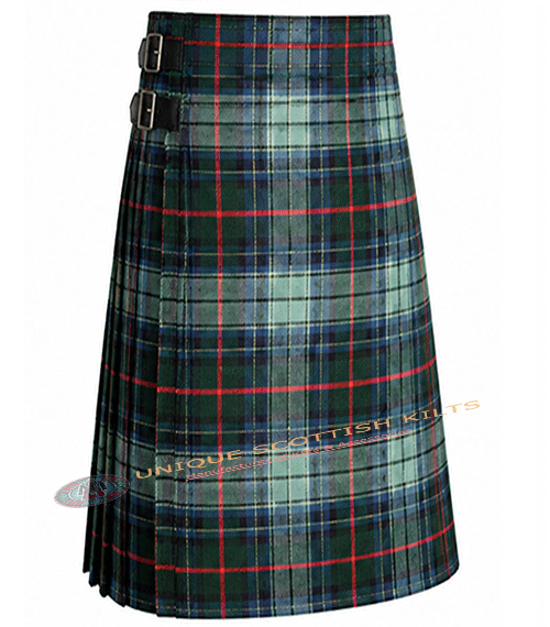 Leinster Green Tartan 8 Yard Kilt - Image 2