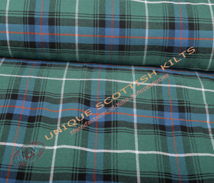 MacDonald of the Isles Hunting Ancient Tartan Fabric - Running Yards - 16 Oz Weight, 54 inches Width