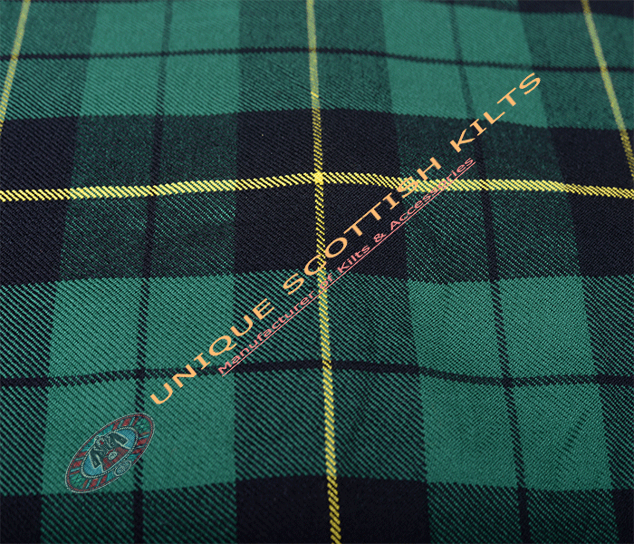 Hunting Wallace Tartan Fabric - Running Yards - 16 Oz Weight, 54 inches Width - Image 2