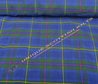 Clan Miller Tartan Fabric - Running Yards - 16 Oz Weight, 54 inches Width