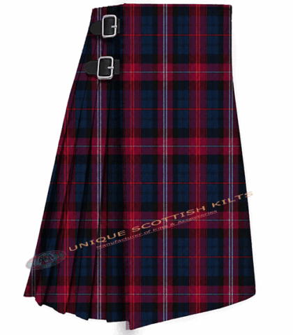 Evans Welsh Tartan 8 Yard Kilt