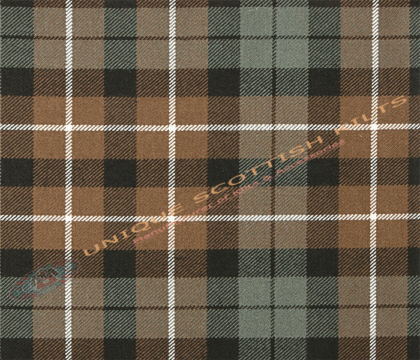 Graham-Montrose-Weathered-Tartan Fabric - Running Yards - 16 Oz Weight, 54 inches Width