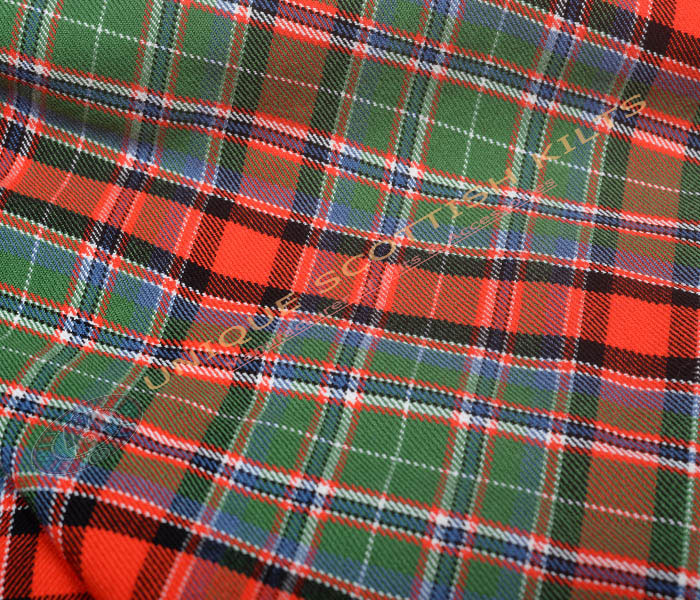 Valencia-Ancient-Tartan Fabric - Running Yards - 16 Oz Weight, 54 inches Width - Image 4