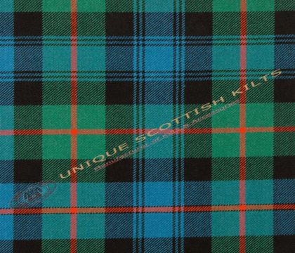 Murray of Atholl Ancient Tartan Fabric - Running Yards - 16 Oz Weight, 54 inches Width