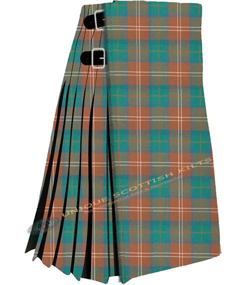 Chisholm Hunting Ancient Tartan 8 Yard Kilt