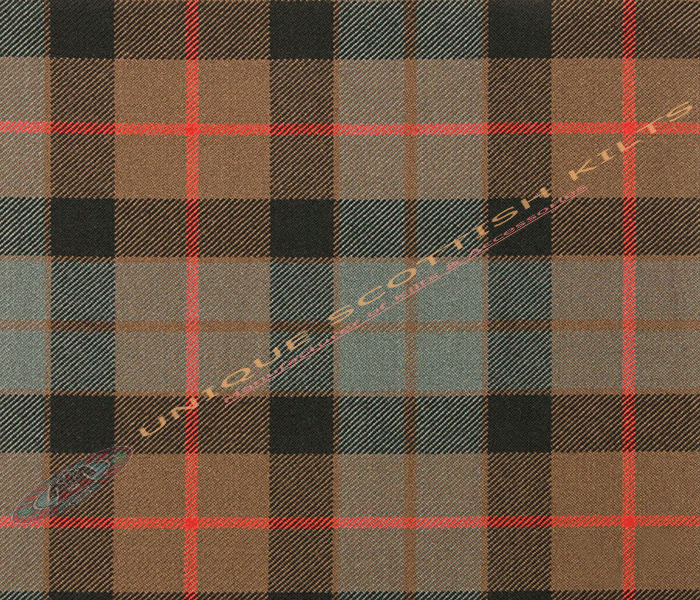 Gunn Weathered Tartan 8 Yard Kilt - Image 2
