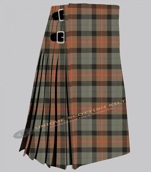Gunn Weathered Tartan 8 Yard Kilt