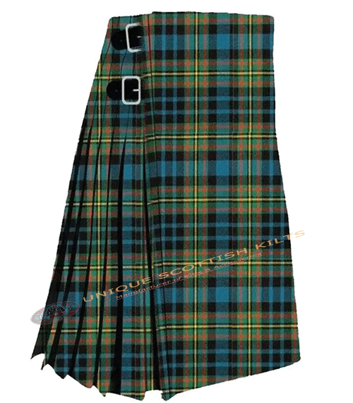 Clan MacLellan Ancient Tartan 8 Yard Kilt