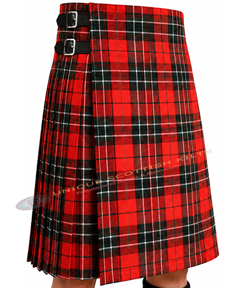 Clan Cumming Red Modern Tartan 8 Yard Kilt - Image 2