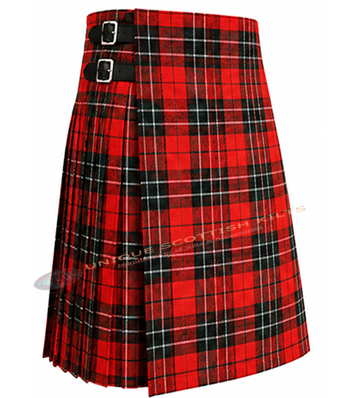 Clan Cumming Red Modern Tartan 8 Yard Kilt