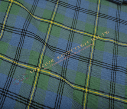 Johnstone Ancient Tartan Fabric - Running Yards - 16 Oz Weight, 54 inches Width